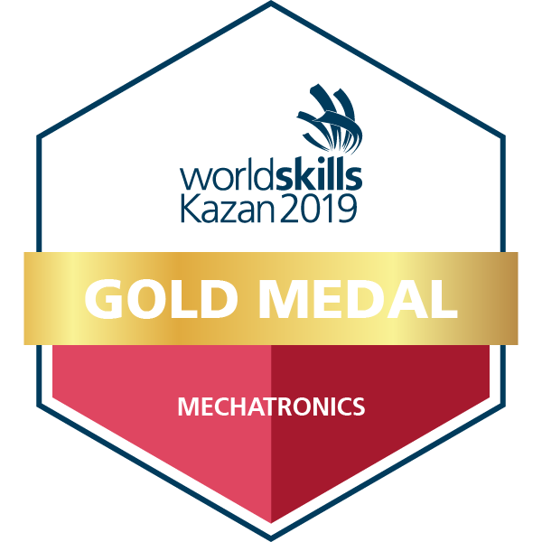 Gold Medal in Mechatronics - Awarded at the India National Skills Competition 2017.